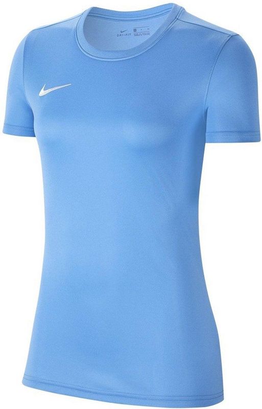 Nike - Park VII Dri-Fit - Sportshirt - Lichtblauw - 100% Gerecycled Polyester