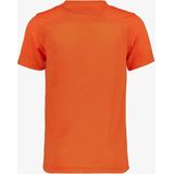 Sportshirt - Oranje - 100% Gerecycled Polyester - Slim Fit