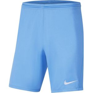 Nike dri-fit park 3 short in de kleur blauw.