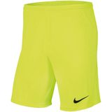 NIKE - Nk Dry Park III Short - Korte Broek - Volt/Zwart - Materiaal