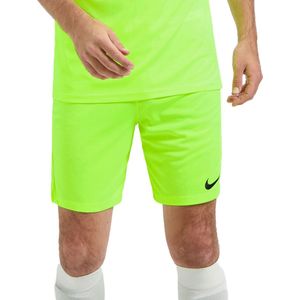 NIKE - Nk Dry Park III Short - Korte Broek - Volt/Zwart - Materiaal