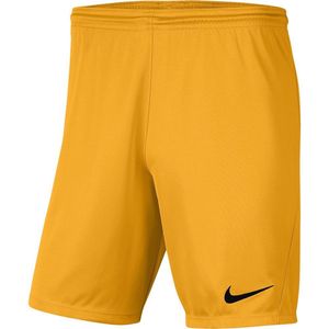 NIKE M nk Dry Park III Heren Shorts NB K University goud/zwart, M