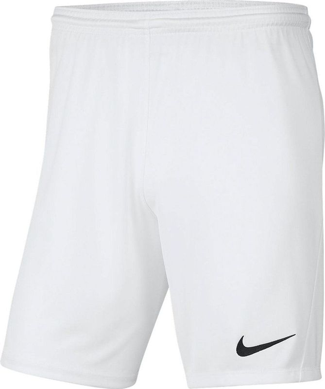 Nike Dri-FIT Park 3 Meisjes/Jongens Sportbroek - White/Black