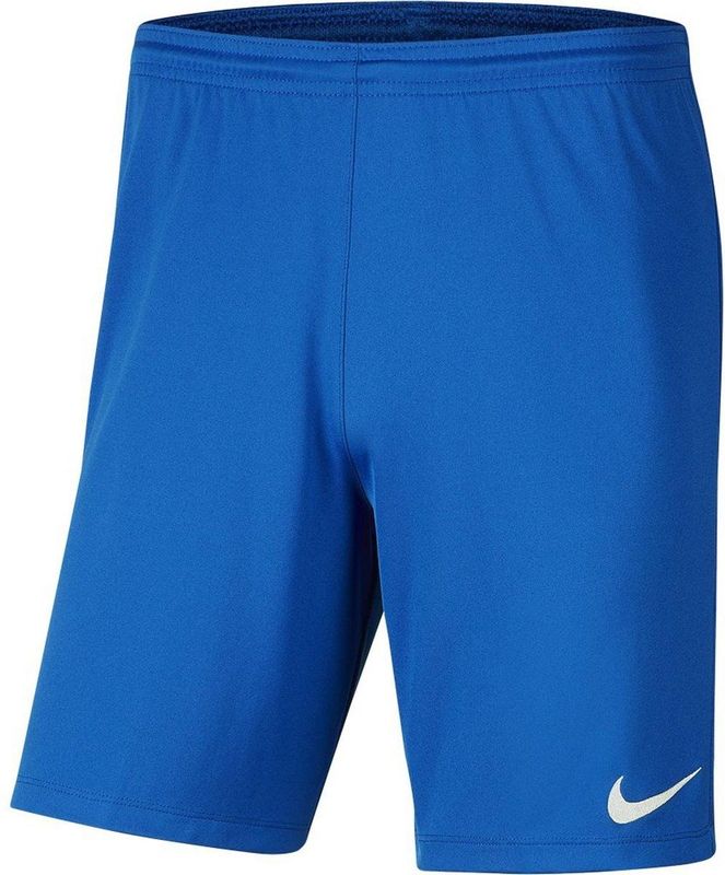 Nike - Park III - Korte Broek - Royal Blue - Materiaal: Polyester