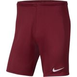 Nike - Park III Short - Korte Broeken - Bordeaux Rood