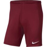 Nike - Park III Short - Korte Broeken - Bordeaux Rood