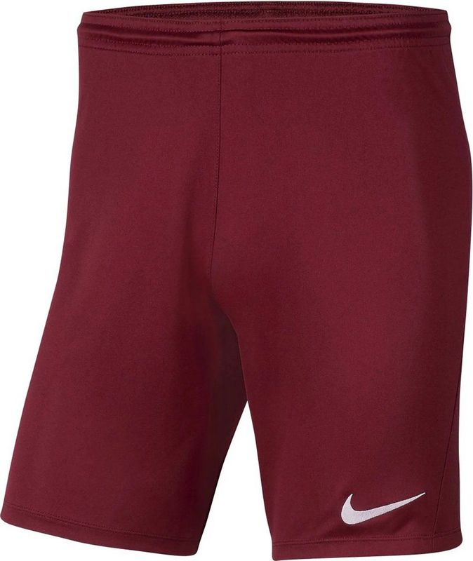Nike - Park III Short - Korte Broeken - Bordeaux Rood