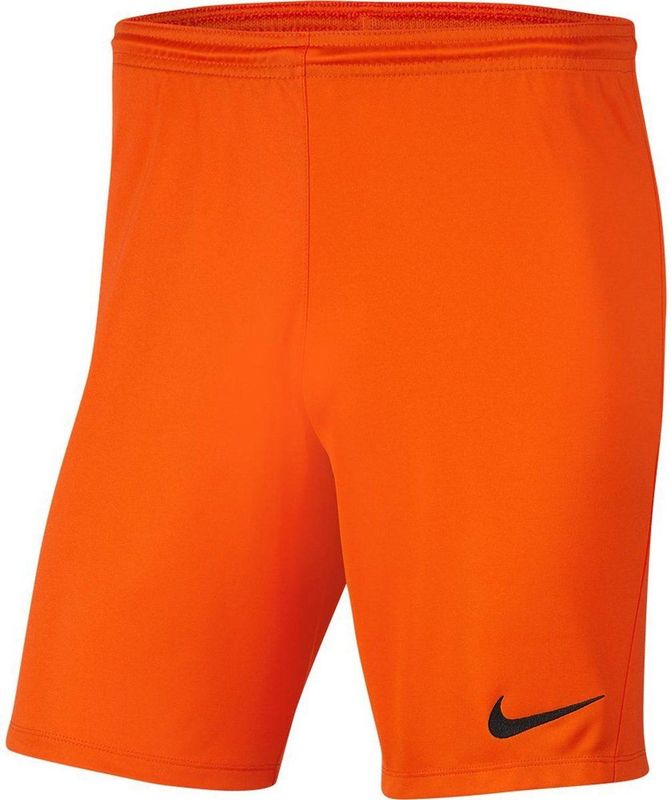 Nike - Nk Df Park Iii Shorts - Uniseks Kinderen - Safety Oranje/Zwart
