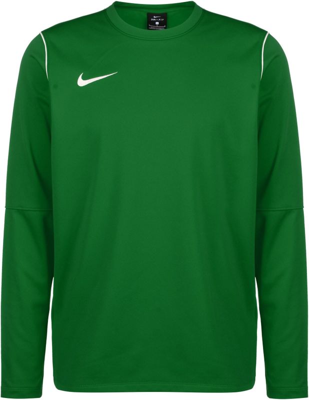 Nike - M Nk Df Park20 Crew Top - Pine Green - Heren Top Met Lange Mouwen