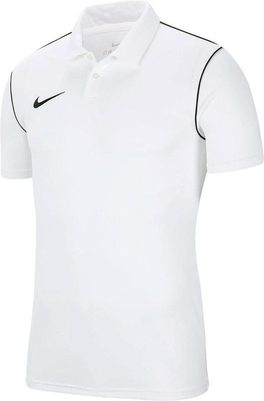 Nike - Dry Park 20 Polo - Wit - Zweetafvoerend - 100% Gerecycled Polyester