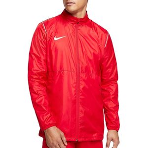 Nike - Park 20 - Regenjack - Rood - Woven - Zweetafvoerend