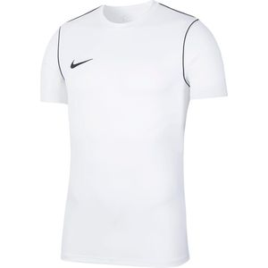 Nike Dri-FIT Mannen Sportshirt - White Black Black