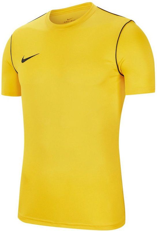 Nike - Dry Park 20 - Trainingsshirt - Geel - 100% Gerecycled Polyester