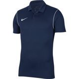 Nike - Park Polo Junior - Donkerblauw Poloshirt Voetbal-122 - 128