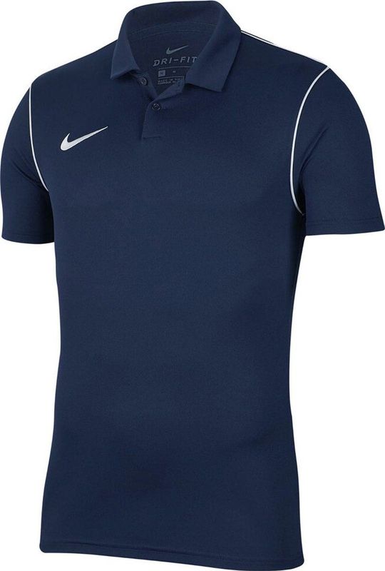Nike - Park Polo Junior - Donkerblauw Poloshirt Voetbal-122 - 128