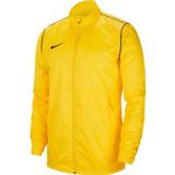 Nike PARK 20 Repel Regenjack - Geel - 100% Polyester - Waterafstotend