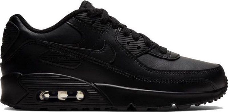 Nike Air Max 90 Leather GS Zwart Kinder Sneaker C4 001
