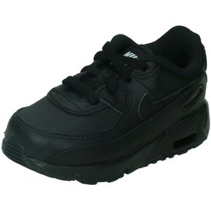 Nike Air Max 90 Leather Black - Kids Sneakers - Maat 25