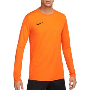 Nike - M Nk Df Park Vii Jsy Ls - Sportshirt - Safety Oranje - Polyester