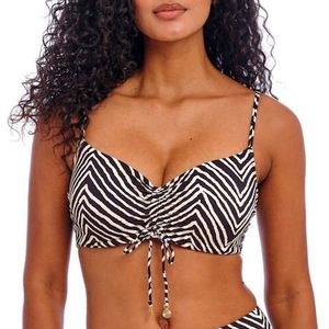 Freya Fiji Falls Bralette Bikinitop Zwart Maat 75D
