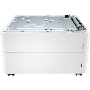 HP Papierzuführung und Unterstand - Medienschacht - 1100 Blätter in 2 Schubladen (Trays) - für Color LaserJet Enterprise MFP M776; LaserJet Enterprise Flow MFP M776