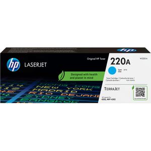 HP 220A Cyn LaserJet Toner Cartridge tonercartridge 1 stuk(s) Origineel