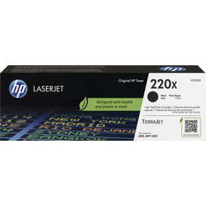 HP 220X (W2200X) toner cartridge zwart hoge capaciteit (origineel)