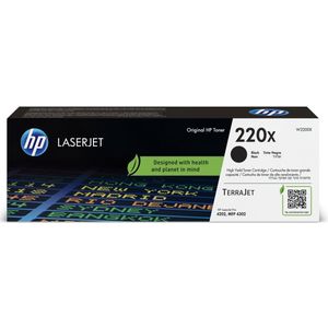 HP 220X Blk LaserJet Toner Cartridge tonercartridge 1 stuk(s) Origineel