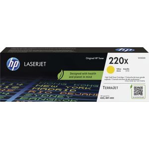 HP 220X (W2202X) toner geel hoge capaciteit (origineel)