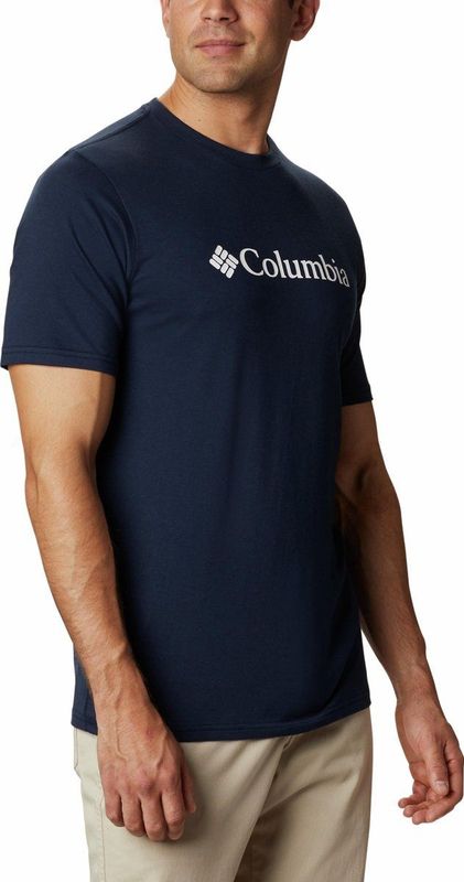 Columbia CSC Basic Logo Short Sleeve - Collegiate Navy - Heren