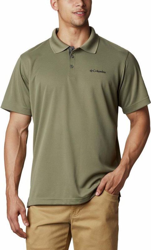 Columbia Utilizer Heren Polo Stone Green