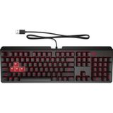 HP OMEN by Encoder Keyboard toetsenbord Gamen USB Zwart