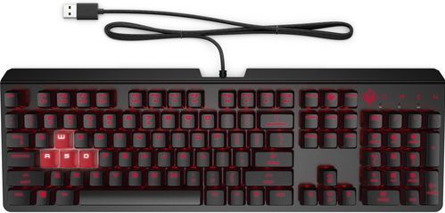 HP OMEN by Encoder Keyboard toetsenbord Gamen USB Zwart