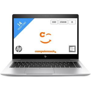 HP EliteBook 840 G6 Intel® Core™ i5 i5-8365U Laptop 35,6 cm (14") Full HD 8 GB DDR4-SDRAM 256 GB SSD Wi-Fi 6 (802.11ax) Windows 10 Pro Zilver