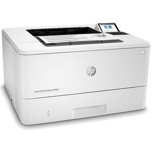 HP LaserJet Enterprise M406dn, Zwart-wit, Printer voor Bedrijf, Print, Compact formaat, Optimale beveiliging, Dubbelzijdig printen, Energiezuinig, Printen via USB-poort aan voorzijde