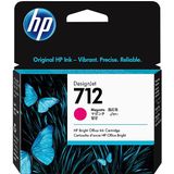 HP 712 29-ml Magenta DesignJet Ink Cartridge inktcartridge 1 stuk(s) Origineel Normaal rendement