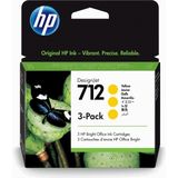 Hp - Ink 712 - Inktcartridge - 29ml - 3 Eenheden