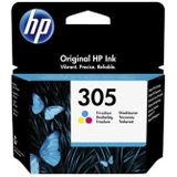 HP 305 (3YM60AE) originele kleurenprintercartridge voor HP DeskJet 2700, 2730, 4100, 4134 en 6020, 6022, 6030, 6032, 6420, 6422, 6430, 6432