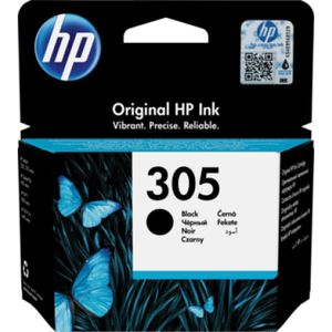 HP 305 Inktcartridge Zwart, Standaard Capaciteit (3YM61AE) origineel van HP