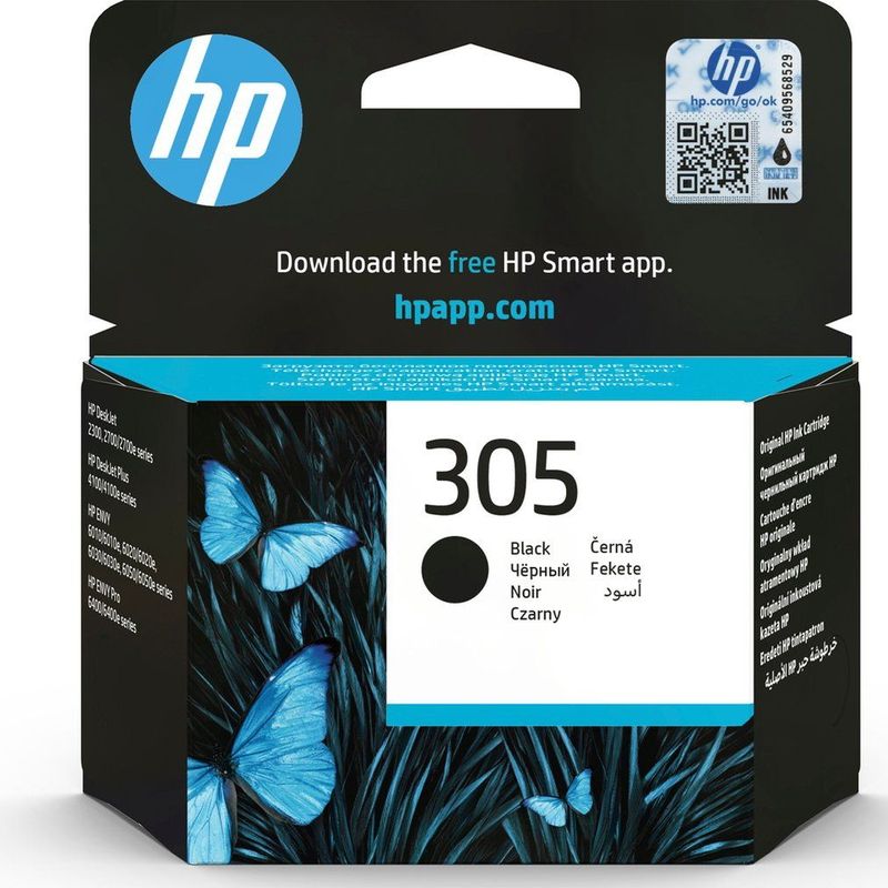 HP 305 (3YM61AE) - Schwarz - Druckerpatrone