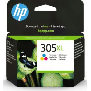 HP 305XL High Yield Tri color Original Ink Cartridge Drie kleuren