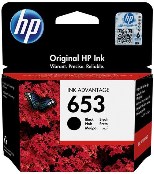 HP 653 (3YM75AE) inktcartridge zwart (origineel)