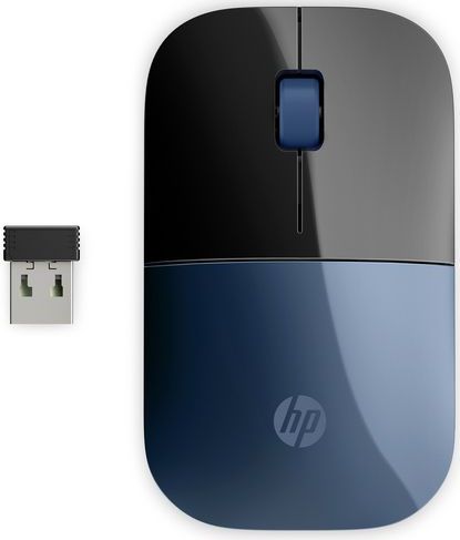 HP - Z3700 - Draadloze Muis - Blauw - Monotoon - Ambidextrous