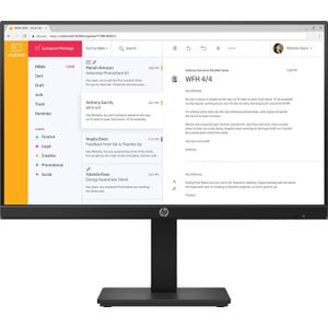 HP - 7VH44AA - Monitor - Zwart - IPS - 23.8" FHD 75Hz