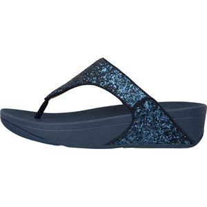 FitFlop Lulu Glitter Dames Slippers - Blauw