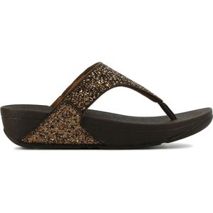FitFlop Lulu glitter toe-thongs pu glitter
