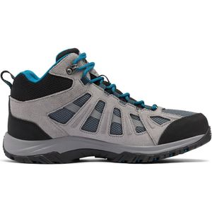 Columbia Redmond 3 Mid Waterproof (waterbestendig) enkelhoge Wandelschoenen voor Heren, Grijs (Graphite/Black), 42 EU