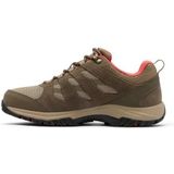 Columbia Redmond 3 Waterproof (waterbestendig) Wandelschoenen voor Dames, Bruin (Pebble/Red Coral), 41 EU