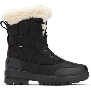 Sorel Torino Ii Parc Boot Wp Veterboots - Laarzen Met Veters - Dames - Zwart - Maat 38