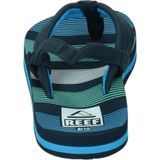 Reef little ahi teenslippers in de kleur marine.